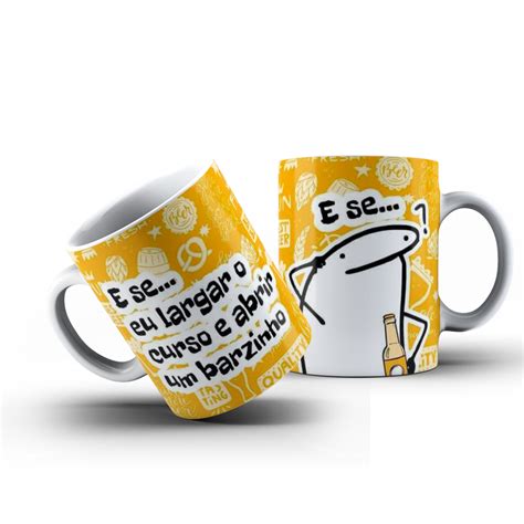 Caneca Ml Flork Curso Ou Bar Comprar Em Nicolados