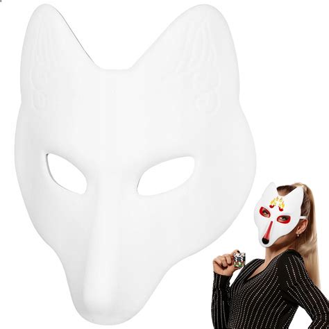 Therian Mask Fox Blank Classic Oficjalne Archiwum Allegro