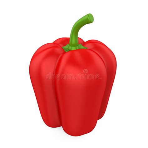 Pimenta de Bell isolada ilustração stock Ilustração de dieta 117512002