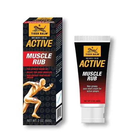 Tiger Balm Active Muscle Rub Kaloka Beauty