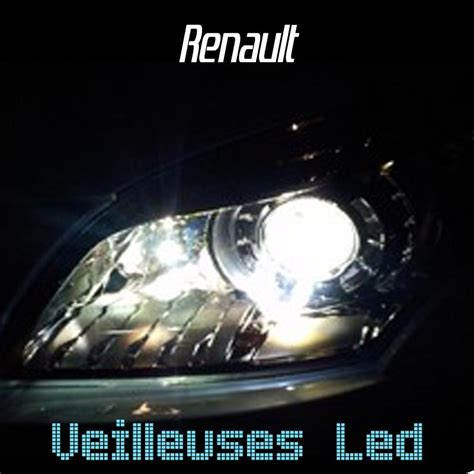 Pack Ampoules Veilleuses Led Pour Renault