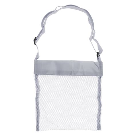 Uxcell Small Mesh Beach Bag Sea Shell Tote Bags With Carrying Straps