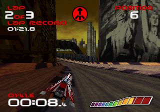 Screenshot Of Wipeout Sega Saturn Mobygames