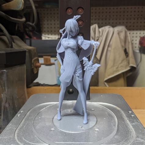 3d Print Of Beidou Genshin Impact By Bloodforged