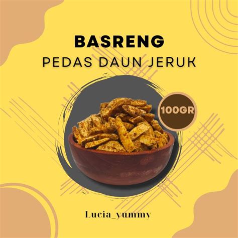 Jual Basreng Gr Basreng Viral Bakso Goreng Pedas Daun Jeruk