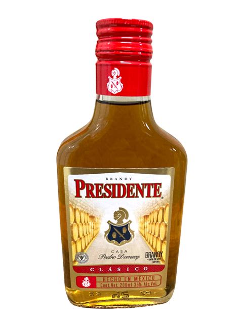 Brandy Presidente Clasico 24 200 Ml