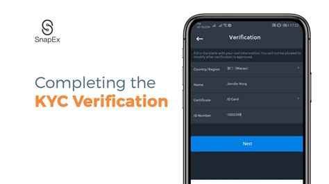 Completing The Kyc Verification Youtube