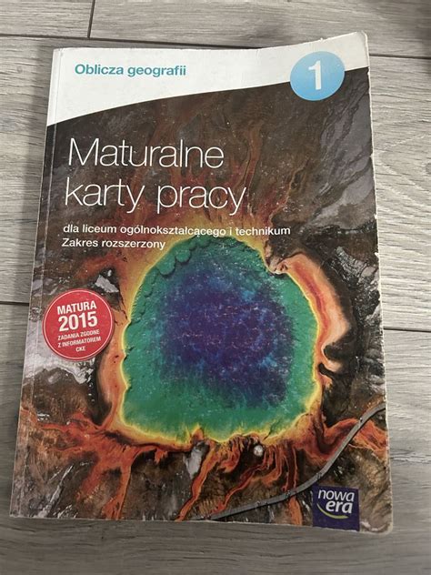 Maturalne Karty Pracy 1 Geografia Zakres Rozszerzony Tuchola OLX Pl