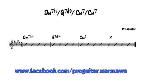 C Minor II V I Progression Backing Track Without Bass Backing For