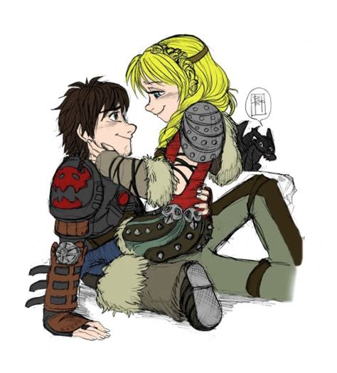 Httyd Hiccstrid Fan Art