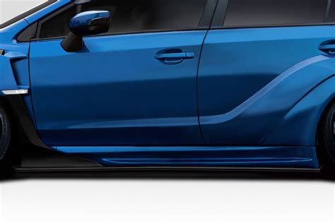 2015 2019 Subaru WRX Side Skirts Duraflex Body Kits