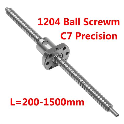 1204 Ball Screw Sfu1204 250mm 300mm 500mm 600mm 800mm 1000mm C7 Roller