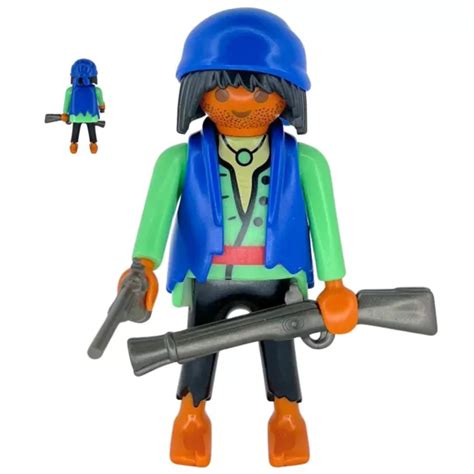 Figurine De Pirate Playmobil Avec Armes Eur Picclick Fr