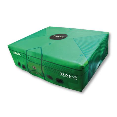 Xbox Classic Halo Edition Crystal | Dust cover | Printer Boy