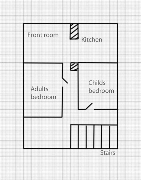 Graph Paper For House Plans How To Draw A House Plan On Graph Paper