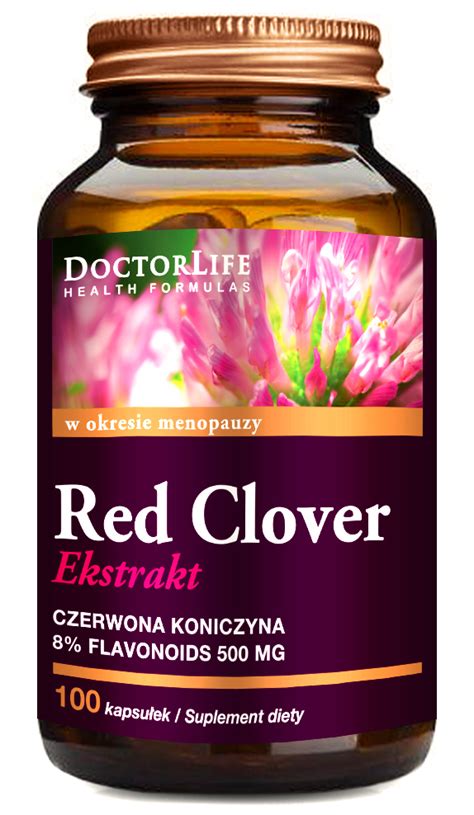 Doctor Life CZERWONA KONICZYNA EKSTRAKT Red Clover MENOPAUZA Visanto