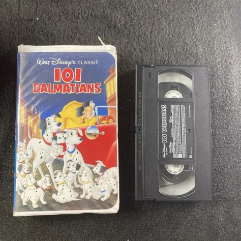 101 DALMATIENS VHS Walt Disney classique édition diamant noir rare EUR