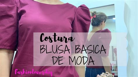 Diy Como Hacer Blusa B Sica Con Mangas Abullonadas Manga Puff Manga