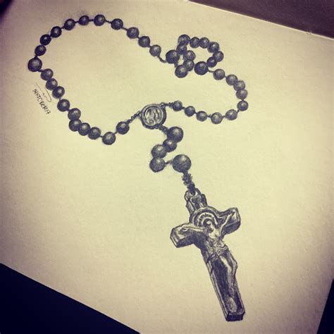 Rosary Drawing At Getdrawings Free Download