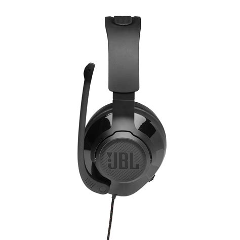 Jbl Quantum 200 Wired Over Ear Gaming Headset With Flip Up Mic