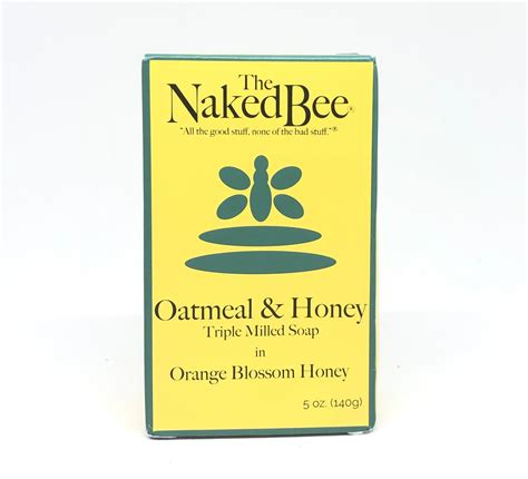 The Naked Bee Oatmeal Honey Soap Trinity Pharms Hemp Co Trinity