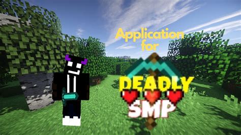 My Application For Deadly Smp Brodevil Youtube