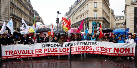 Retraites Manifestants Partout En France Selon Le Minist Re