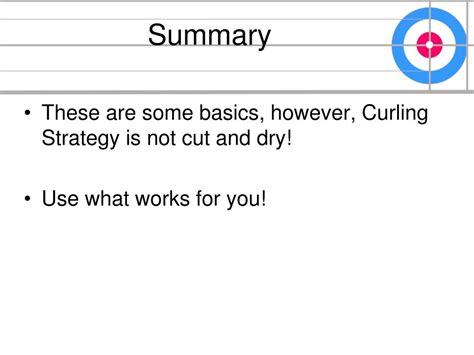 PPT - Curling Strategy PowerPoint Presentation, free download - ID:4107559