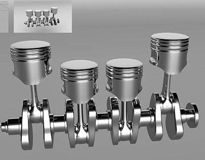 Piston and Crankshaft Animation