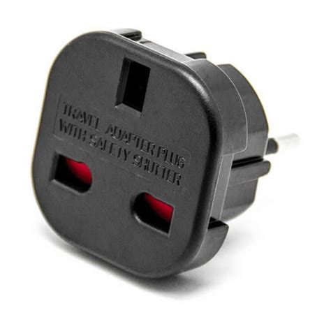 Adaptador De Enchufe UK A Europeo