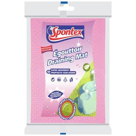 Buy Spontex Egouttoir Cellulose Draining Mat Super Absorbent Anti