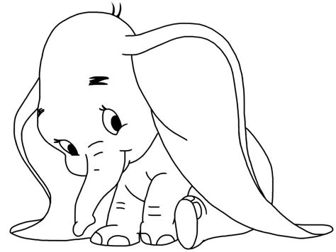 Desenhos De Dumbo Para Colorir Pop Lembrancinhas