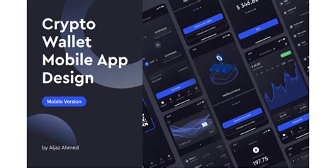 Easy Crypto Wallet Mobile App Figma