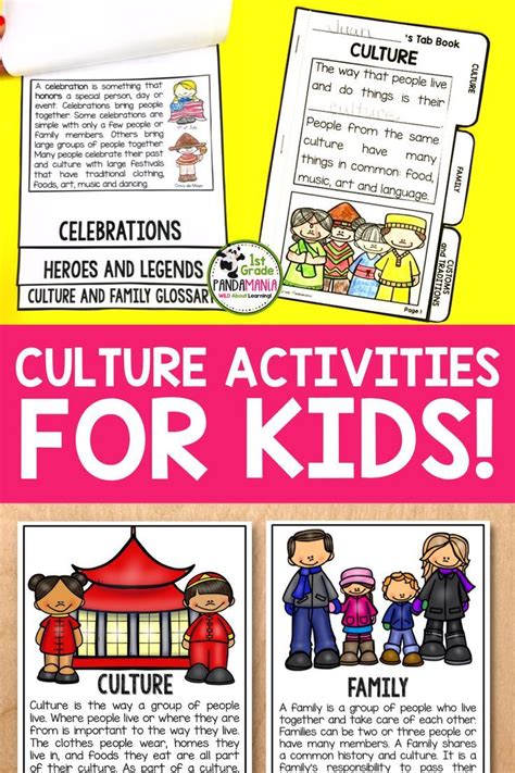 Culture, Family Traditions, Celebrations Social Studies Unit