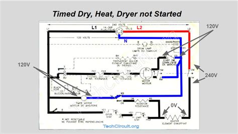 Reading Schematics Part Whirlpool Electric Dryer Schematic