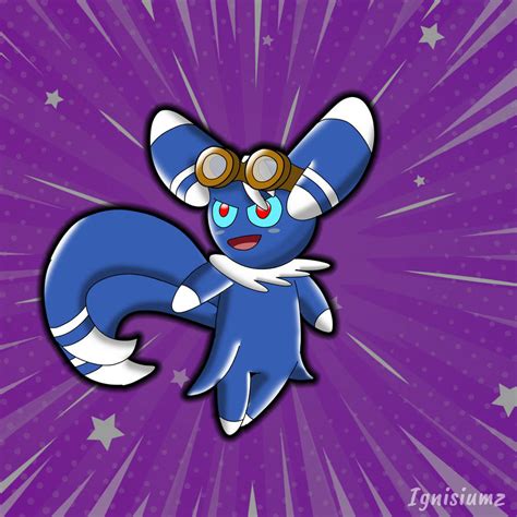 Meowstic Fanart by Ignisiumz on DeviantArt