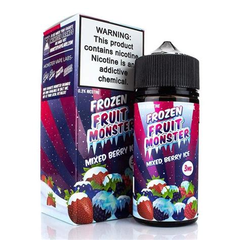 Mixed Berry Ice By Frozen Fruit Monster Ejuice