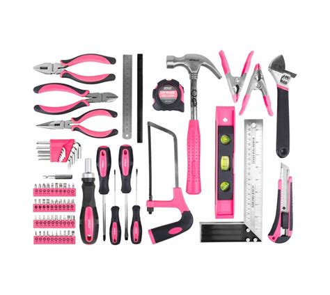 Apollo Piece Household Diy Tool Kit Set Pink Makro