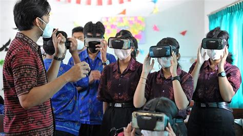 Siswa Bali Gunakan Virtual Reality Untuk Belajar Foto Tempo Co