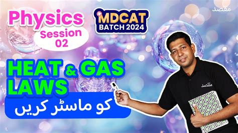 Mdcat Physics Session Boyles Law Charles Law Thermodynamics