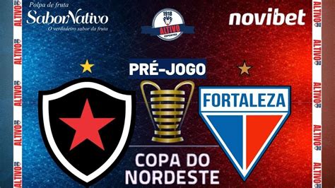 PRÉ JOGO BOTAFOGO PB x FORTALEZA NORDESTÃO 2024 5º RODADA LEÃO