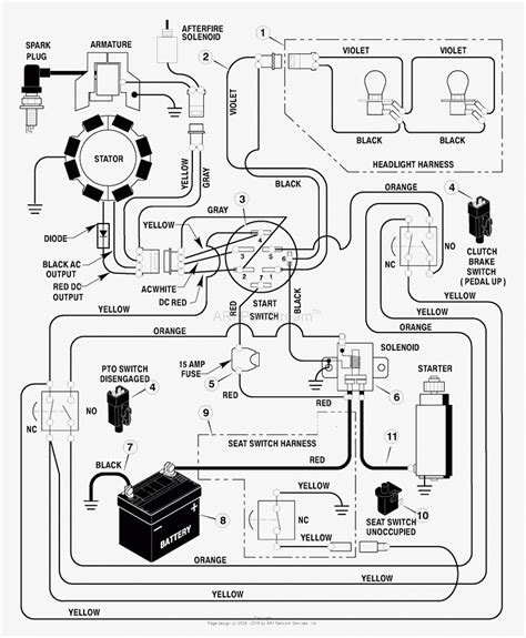 Lawn Mower Ignition Switch Wiring