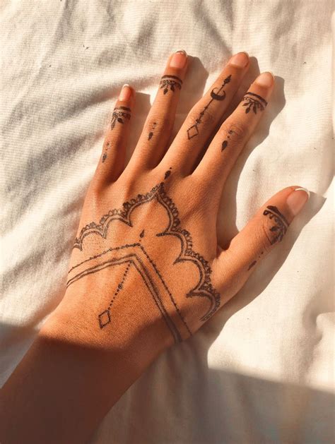 Henna Tattoo Hand Easy Hand Henna Cool Henna Tattoos Wrist Henna