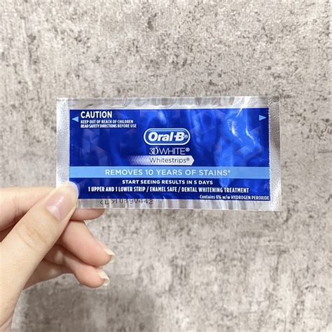 Jual Original Oral B White Strips Advanced Seal Oral B Pemutih Gigi D