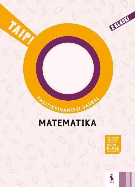 Matematika Pasitikrinamieji Darbai 2 Kl Kaina Pigu Lt