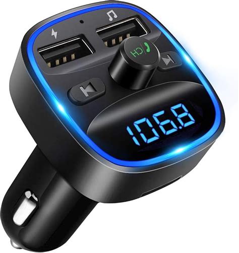 Lencent Fm Transmitter Bluetooth Fm Transmitter Wireless Radio Adapter