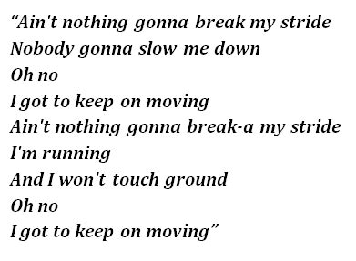 “Break My Stride” by Matthew Wilder - Song Meanings and Facts