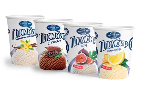 Мороженое «Пломбир» в крупной фасовке. Молочный Мир