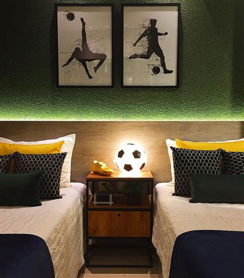 35 Coolest Soccer Themed Bedroom Ideas For Boys