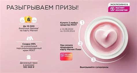 Акция Mixit и Магнит Косметик: «10 лет любви к Вам!»